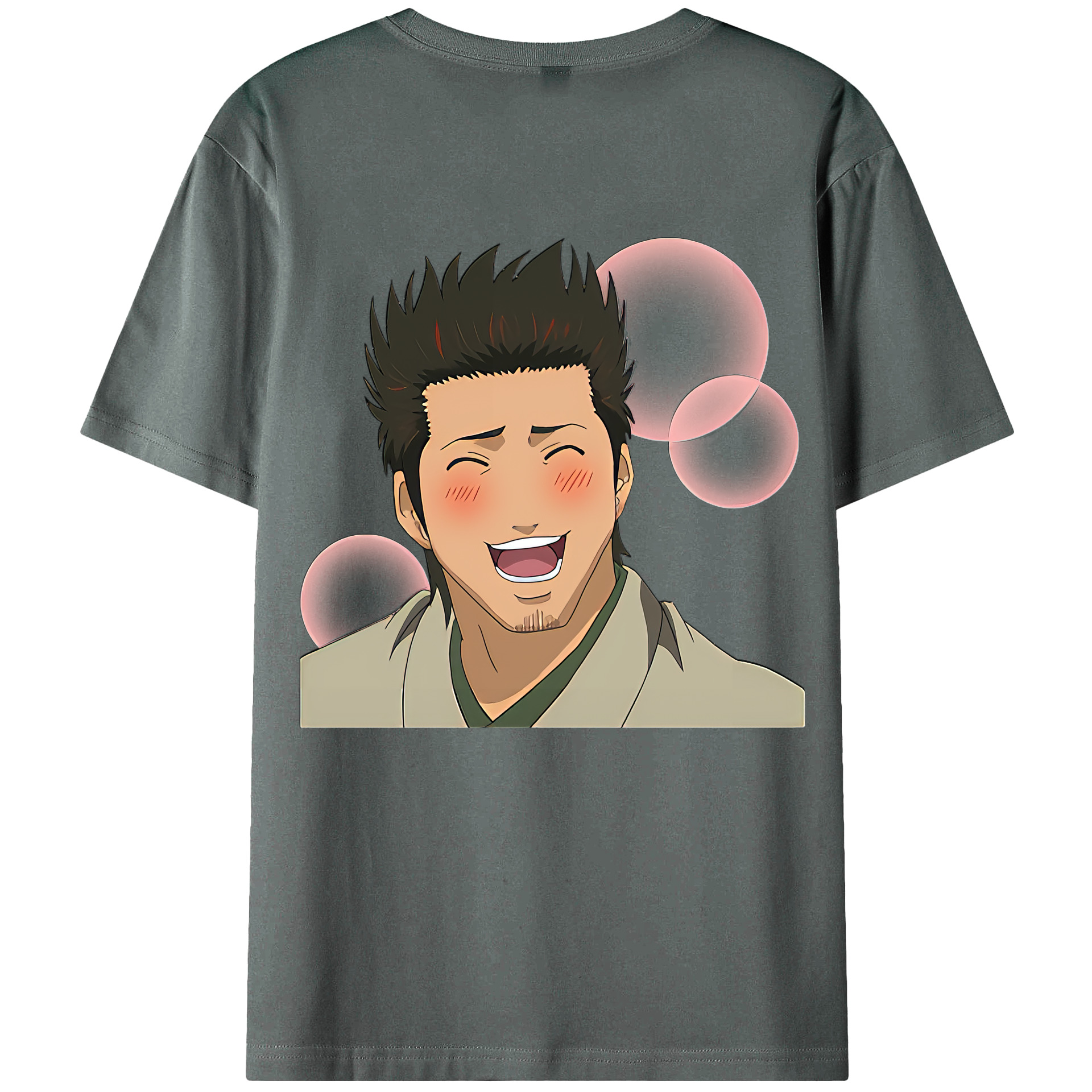 （画像用） ぎんたま 坂田銀時（さかたぎんとき） 神楽 志村新八（しむら しんぱち） GINTAMA Sakata Gintoki Kagura Shimura Shinpachi 綿100％半袖Tシャツ（背面プリント）
